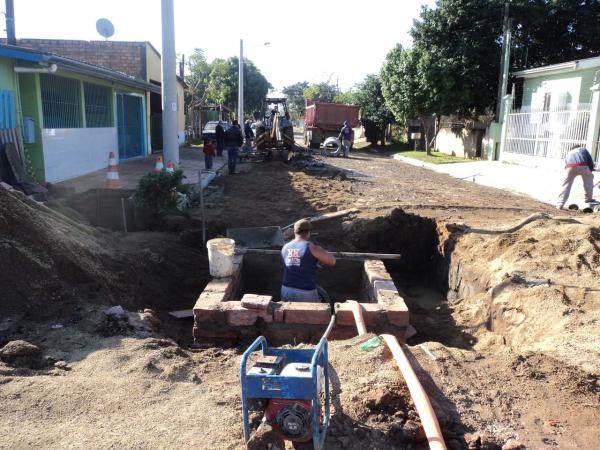 Implantação De Rede De Esgoto Pluvial Será Finalizada Em 20 Dias