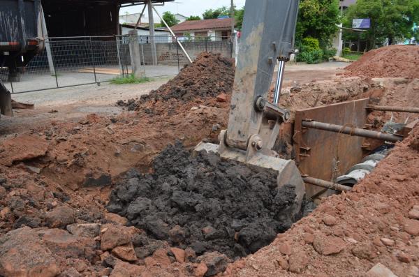 Obras De Drenagem Continuam No Santos Dumont