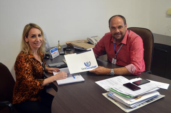 Diretor-geral Recebe Representante Da UniCesumar